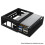 For Raspberry Pi 5 Metal Case Shell for 3.5 Inch Display Screen Radiator Cooling Fan Installation 5