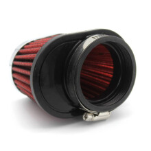 Motorcykelluftfilter 51mm för Universal Motorcykelluftintagsfiltertillbehör