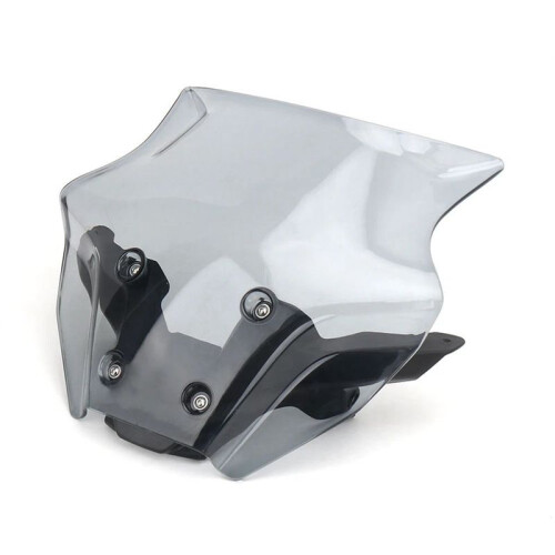 Motorcycle Windshield for  MT09 MT 09 MT-09 2024 Wind Screen Shield Deflector Windscreen Black 2