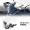 Motorcycle Windshield for  MT09 MT 09 MT-09 2024 Wind Screen Shield Deflector Windscreen Black 4