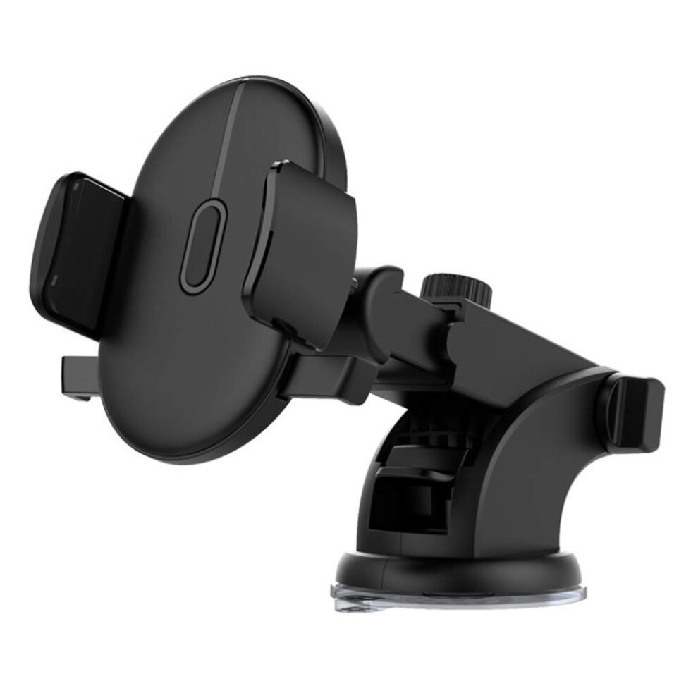 Telescopic Car Phone Holder With Long Arm, 360 Rotation And Secure Dashboard Suction Mount Â Black 9169991079370