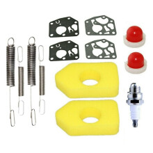 1 Jeu D'Ampoule D'AmorçAge de Filtre à Air, Joint de Diaphragme à Ressort, Bougie D'Allumage Pour Moteurs de SéRies Sprint et Classic, Service de