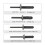41 Piece Set of Quick Core Pulling Rivet Machines, Plastic Rivet Pullers, Polyethylene Riveting Tools for Automobiles 3