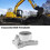 Graafmachine Riemspanner Spanrol Regelaar 320-08657,320/08657,32008657 voor JCB 3CX 4CX Graaflaadmachine 6