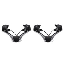 2X Audio Control 84250-0D120 84250-0D120-E0 Multifunctional Steering Wheel Fit for Yaris 2013-2016 10 Key