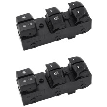 2X for   2011 2012 2013 2014 2015 Power Master Window Lift Control  LHD 93570-3X000 Black