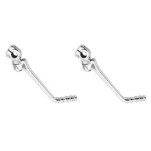 2X Motorcycle Kick  Lever Start Pedal for  KE KL/KLX/KX/KDX/KZ/125/175/200 16mm