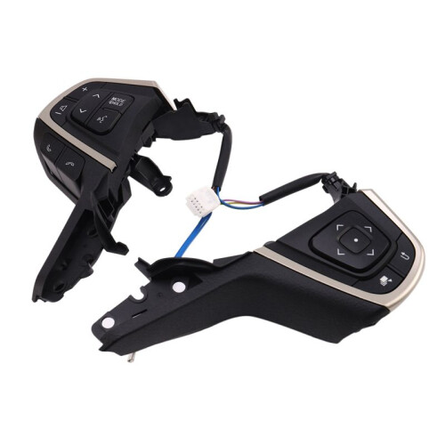 4X Car Multi-Function Steering Wheel Cruise Control Buttons  for  Innova 2015-2019 2