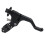 2X Motorcycle 22mm Stunt Clutch Lever Short Performance Cable Easy Pull Left Lever for  Grom  RM125(Black) 3