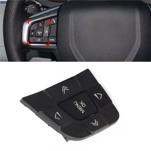 2X Steering Wheel Left Multi Function  Button LR095537 for   Sport for  XE XF 2015-2019 2