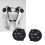 10X for  Prius 30 XW30 09-15 Prius C Aqua Button Multifunction Steering Wheel  Control Button Panel Rubber 6