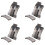 4X 1921450 Trucks Steering Column Gear Segment Kit for 1