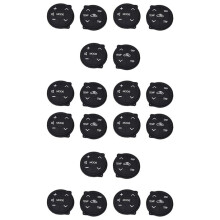 10X para Prius 30 XW30 2009-2015 Prius C Aqua BotóN MultifuncióN Volante Interruptor BotóN de Control Panel Goma