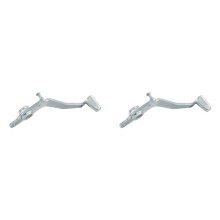 2X Motorcycle Brake Lever Brake Pedal Brake for Ninja650 Z650 EX650 ER650
