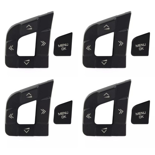 4X Steering Wheel Left Multi Function  Button LR095537 for   Sport for  XE XF 2015-2019