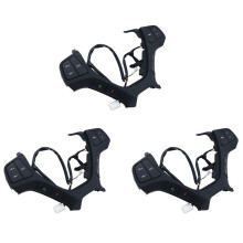 3X Car Steering Wheel for I10 2014 2015 2016 2017 Steering Wheel Audio Control Button