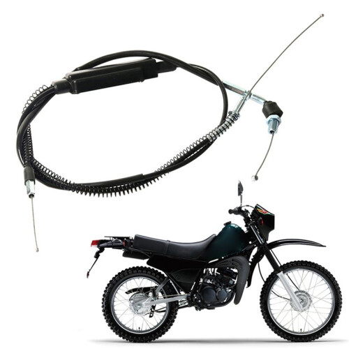 2X Split Type Throttle Cable for  DT125 DT125K Motorcycle Throttle Oil Cable  Separate Two Throttle Lines 1