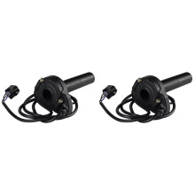2X Elektrischer Motorrad-Gasgriff, Gashebel, Drehgriff-Lenker für Sur-Ron Light Bee SX Elektro-Motocross