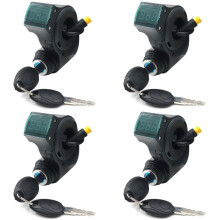 4X Lgnition Lock Key Thumb Throttle Voltmeter Digital Voltage Display 3Pin for M4 M365 Universal