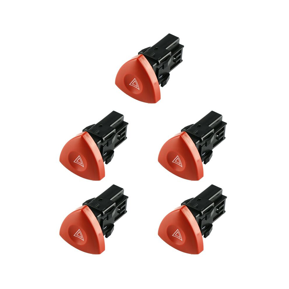 5X Hazard Warning Emergency Button For Master Laguna Espace Trafic Vivaro 8200442724 Light 6032294731708