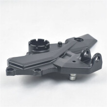 2X Motorcycle Front Footrests Foot Pegs Pedal Bracket for Z650 NINJA650 2017-2023(Right)
