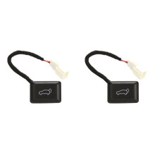 2X Interruptor Universal para Maletero Coche, Interruptor Eléctrico para Abrir el Maletero, Interruptor para la Puerta del Tanque Combustible
