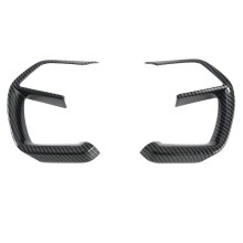 1Pair Car Steering Wheel Button Trim Cover for Tucson L Nx4 2021-2023 Steering Decoration Frame Stickers