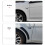 For  Evo 2008-2015  Sticker Simulation Air Vent  Side Vent Cover Decoration 2PCS 4