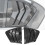 2Pcs for 2012-2015   Car Side Quarter Window Vent Louver Shutter Cover Trim 4