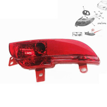 Car Rear Bumper Light Reverse Tail Fog Lamp Reflector for  206 207 6351HA 6350HA
