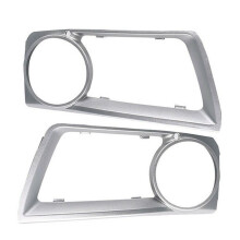 51117312595 51117312596 1Pair LH+RH Bumper Fog Light Grill Cover Trim for E71 X6 2012 2013 2014