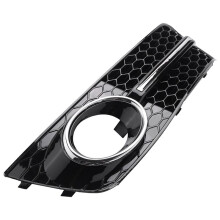 1Pair Car Left & Right Front Bumper Fog Light Comb Grilles Grill for  A4 B8 2009-2012 8K0807682 8K0807681