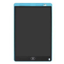 Tavoletta per Scrittura LCD Modello K da 12 Pollici, Disegno un Colori, Lavagna per Protezione Degli Occhi, Schermo un Colori, Azzurro