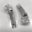 Chrome Passenger Foot Peg Mount Bracket for  Dyna Super & Wide Glide 06-17 5