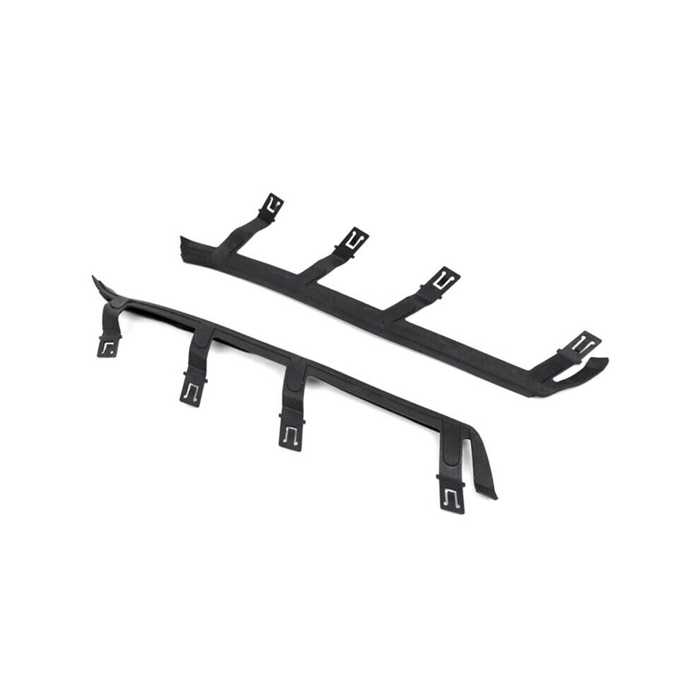 1Pair Front Headlight Gasket Upper Bracket Fit For X3 E83 2004-2010 63126939273 63126939274 Black 6033075640981
