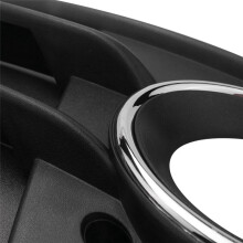 Left Side Front Bumper Fog Light Grille Chrome Ring Trim Cover 8K0807681C for A4 B8 S- S4 2008-2012