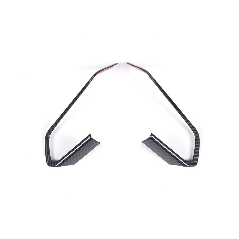 For Corvette C8 2020-2023 Car Steering Wheel Button Cover Trim Accessories Abs Carbon Fiber 6033646982670