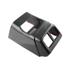 For Ranger 2023 2024 Car Rear Air Outlet Vent Frame Cover Trim Accessories ABS Carbon Fiber