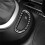For  500L 2014-2017 Soft Carbon Fiber Car Central Console  Button Panel Cover Trim Interior Accessories 7