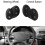 Car Steering Wheel  Control Button Trim Cover for   W218 Cls Class W211 E Class 2006-2008 Black 2