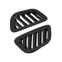 Pour Onix 2020 2021 2022 Tableau de Bord de Voiture Avant Air Vent Outlet Couverture Garniture Accessoires ABS Fibre de Carbone