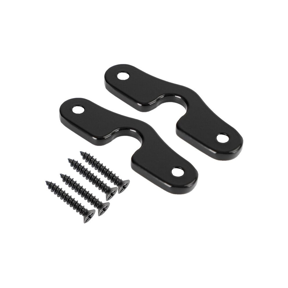 2 Pcs Sun Visor Repair Kit Heavy Duty Sun Visor Clips For 2018 & Newer Jk Jl Jt Gladiator Black 6032603771319