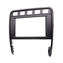 Fascia D'Autoradio pour  Cayenne (955/957) 2002-2010 DVD StéRéO Cadre Plaque Adaptateur Montage Dash Installation Bezel