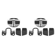 2 Sets TRD Deur Stabilisator Deurslot Protector Vergrendelingen Stopper Covers voor XV Forester Legacy Outback WRX