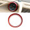 Compasso  Orologio Cronometro Trim  Accessori Auto per   911 Cayenne Macan,Rosso 3