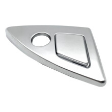 Car Console Lock Cylinder Trim Cover+Button 51169171552 for 5-Series F10 F11 F18 10-16 Armrest Box Panel B