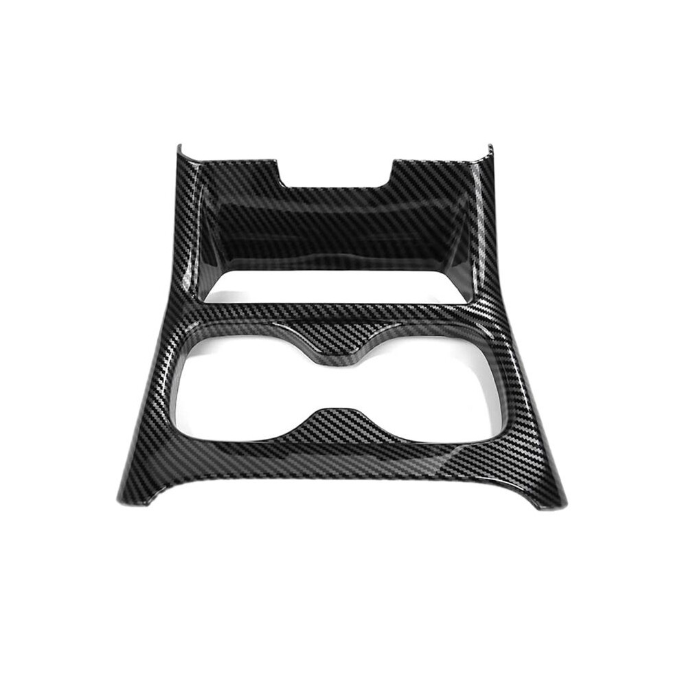 For Crv Cr-V 2023 2024 Center Console Cup Holder Panel Cover Trim Interior Accessories - Abs Carbon Fiber 4713225373861