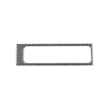 FöR 5-Serie E39 1998-2003 Soft Carbon Fiber Center Console ArmstöD Box Ramskydd Trim InteriöRtillbehöR