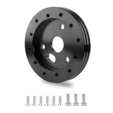 0.5Inch Steering Wheel Hub Adapter Conversion Spacer -for 6 Hole to 3 Hole Steering Wheel Adapter - Car Accessories