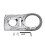 For  Davidson Dyna Softail Deluxe Fat Boy Heritage Springer Motorcycle Dashboard Insert Cover Trim,A 6